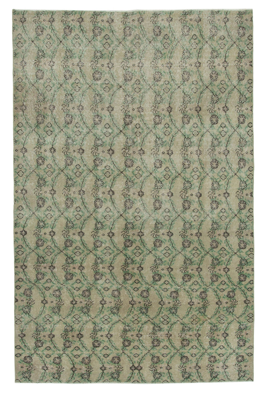 5x8 Beige Bohemian Rug  - 21799