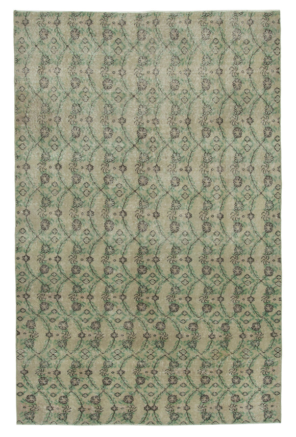 5x8 Beige Bohemian Rug  - 21799