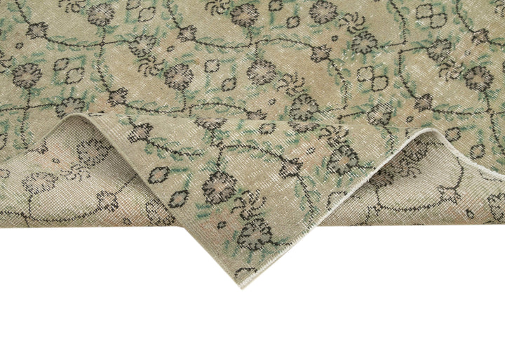 5x8 Beige Bohemian Rug  - 21799