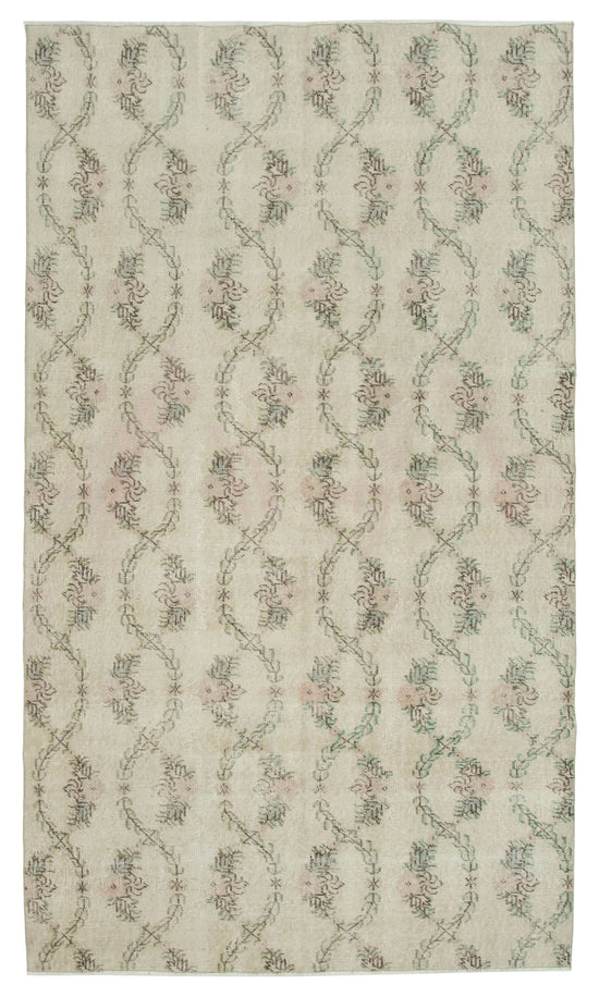 5x8 Beige Bohemian Rug  - 21800