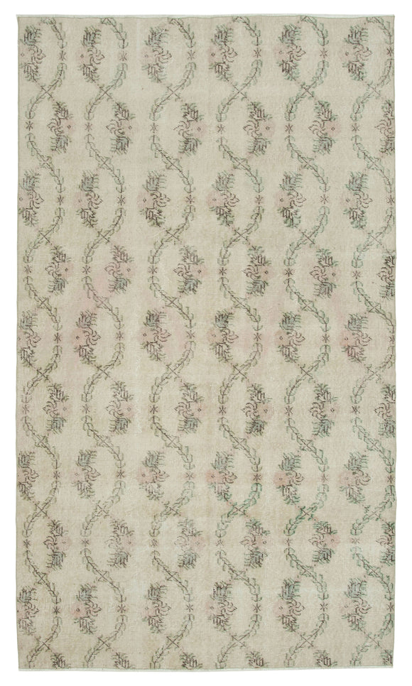5x8 Beige Bohemian Rug  - 21800