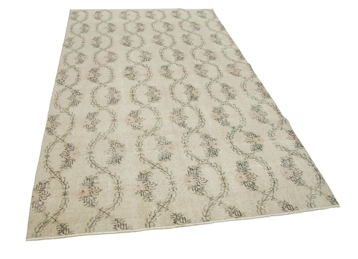 5x8 Beige Bohemian Rug  - 21800