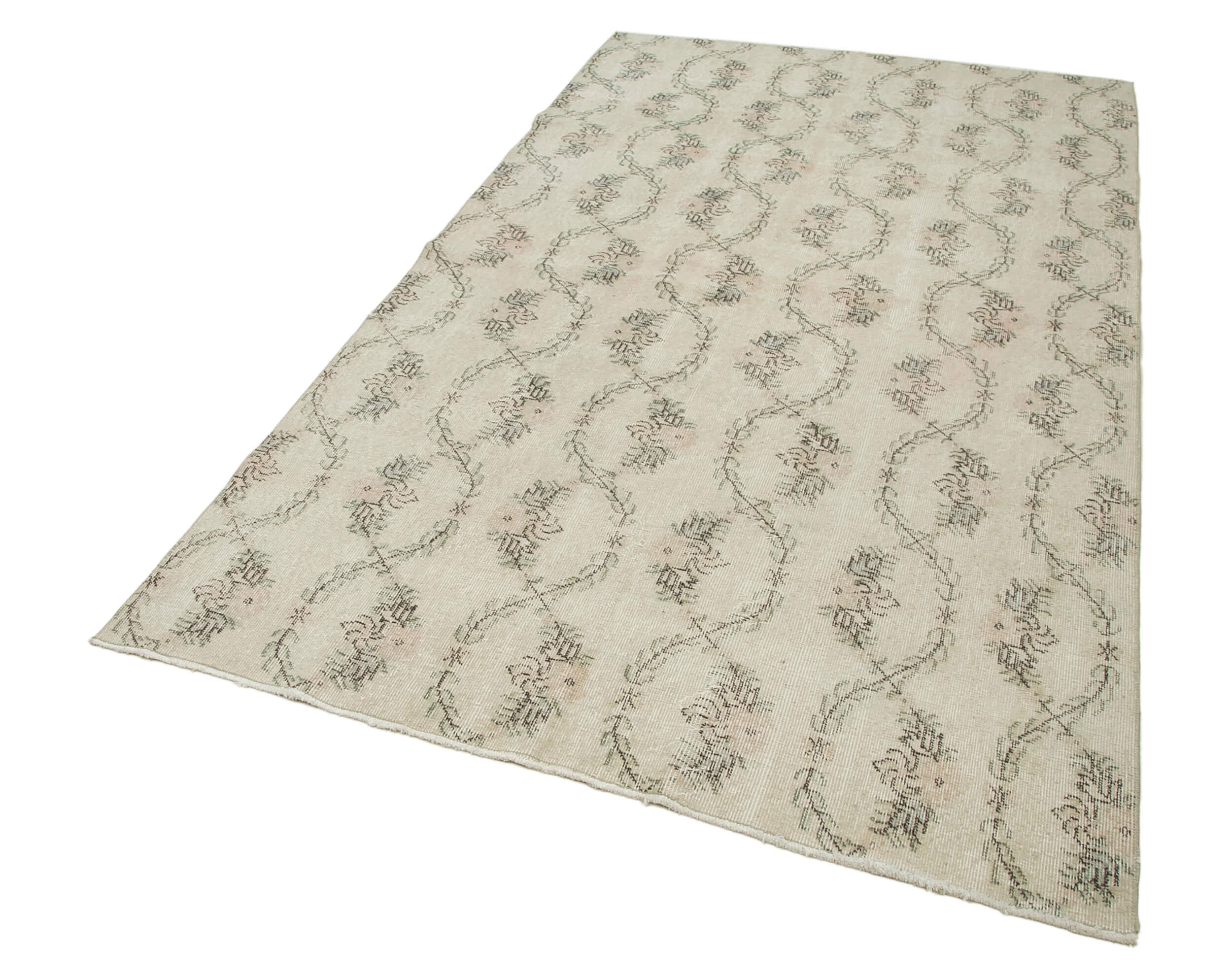 5x8 Beige Bohemian Rug  - 21800