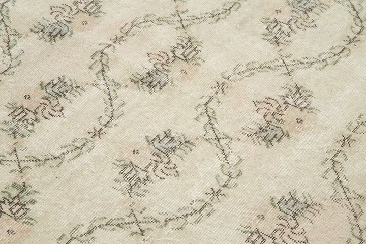 5x8 Beige Bohemian Rug  - 21800