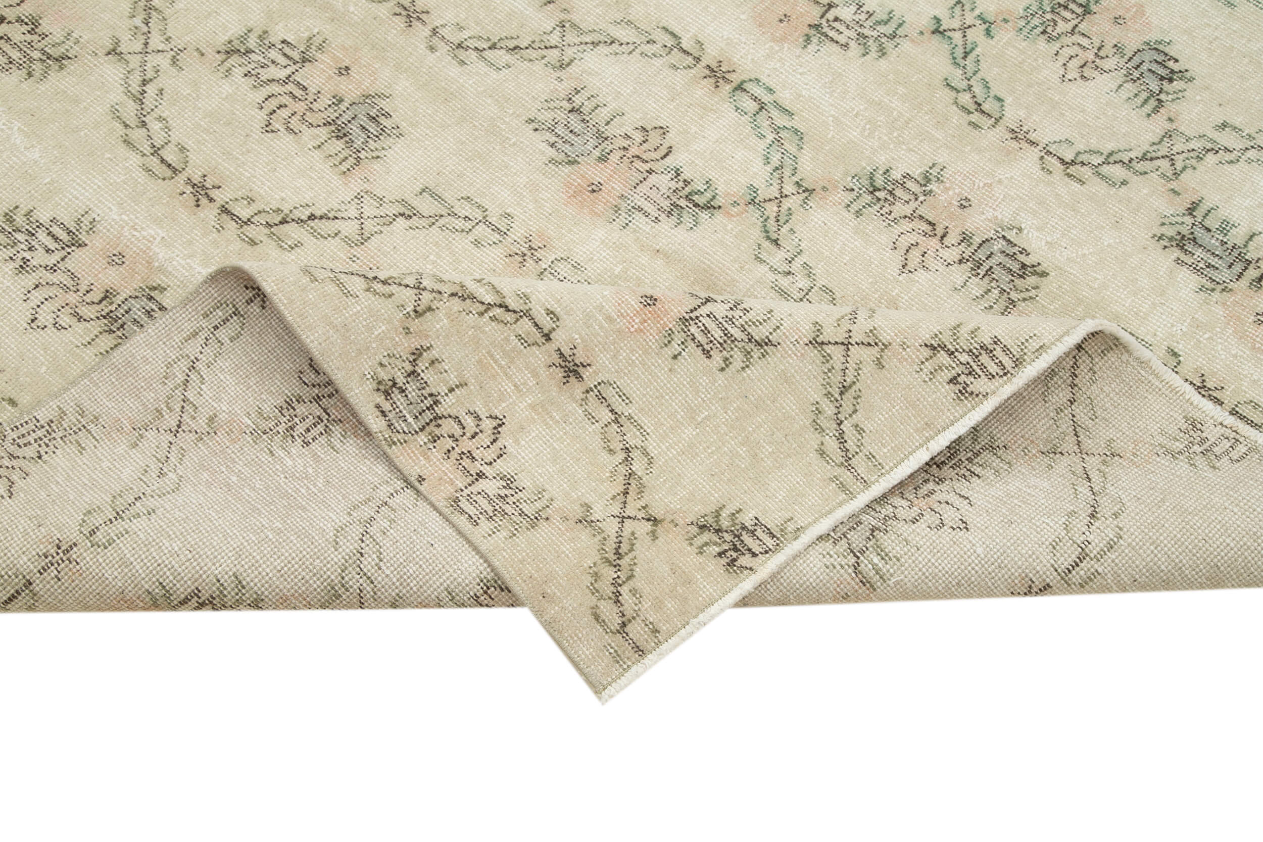 5x8 Beige Bohemian Rug  - 21800