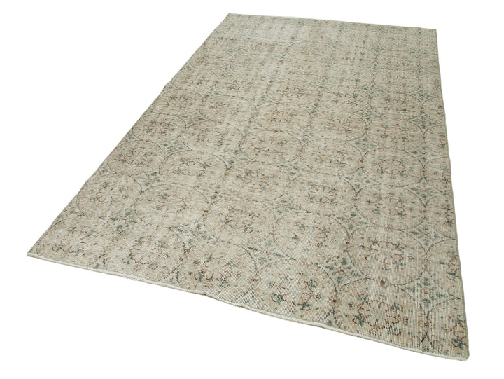 5x8 Beige Bohemian Rug  - 21801