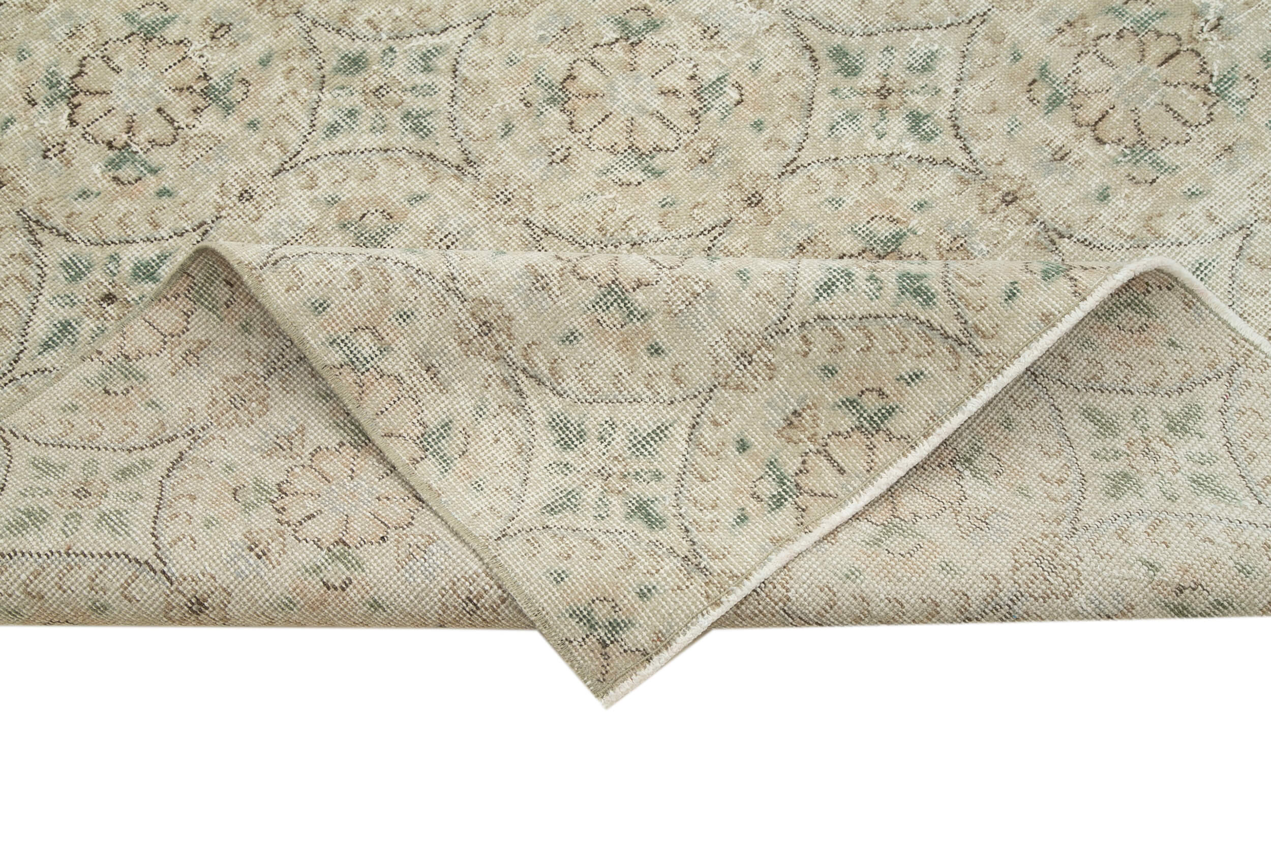 5x8 Beige Bohemian Rug  - 21801