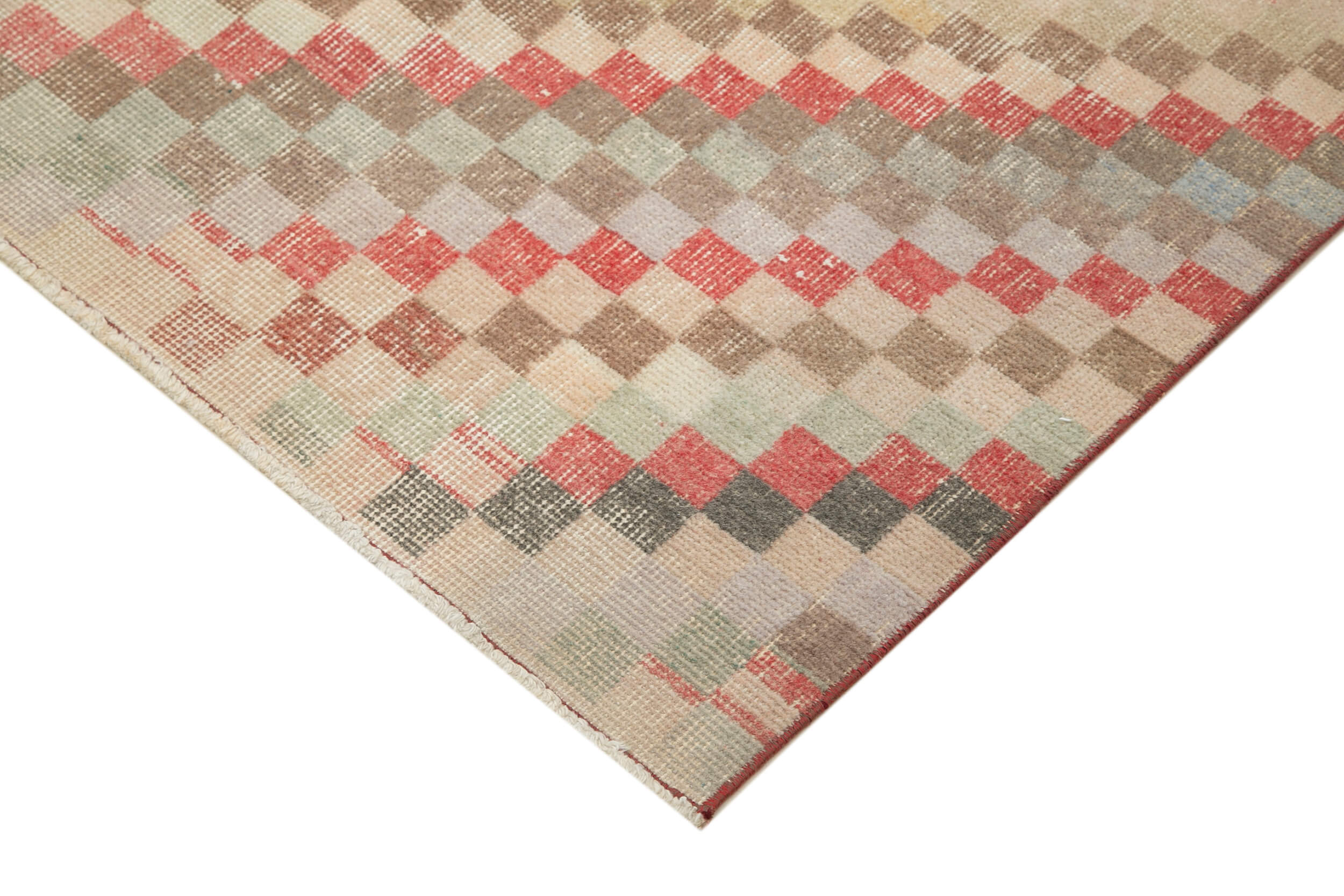 5x9 Multicolor Bohemian Rug  - 21804