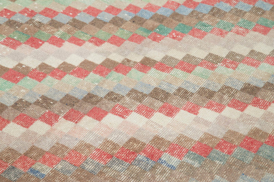 5x9 Multicolor Bohemian Rug  - 21804