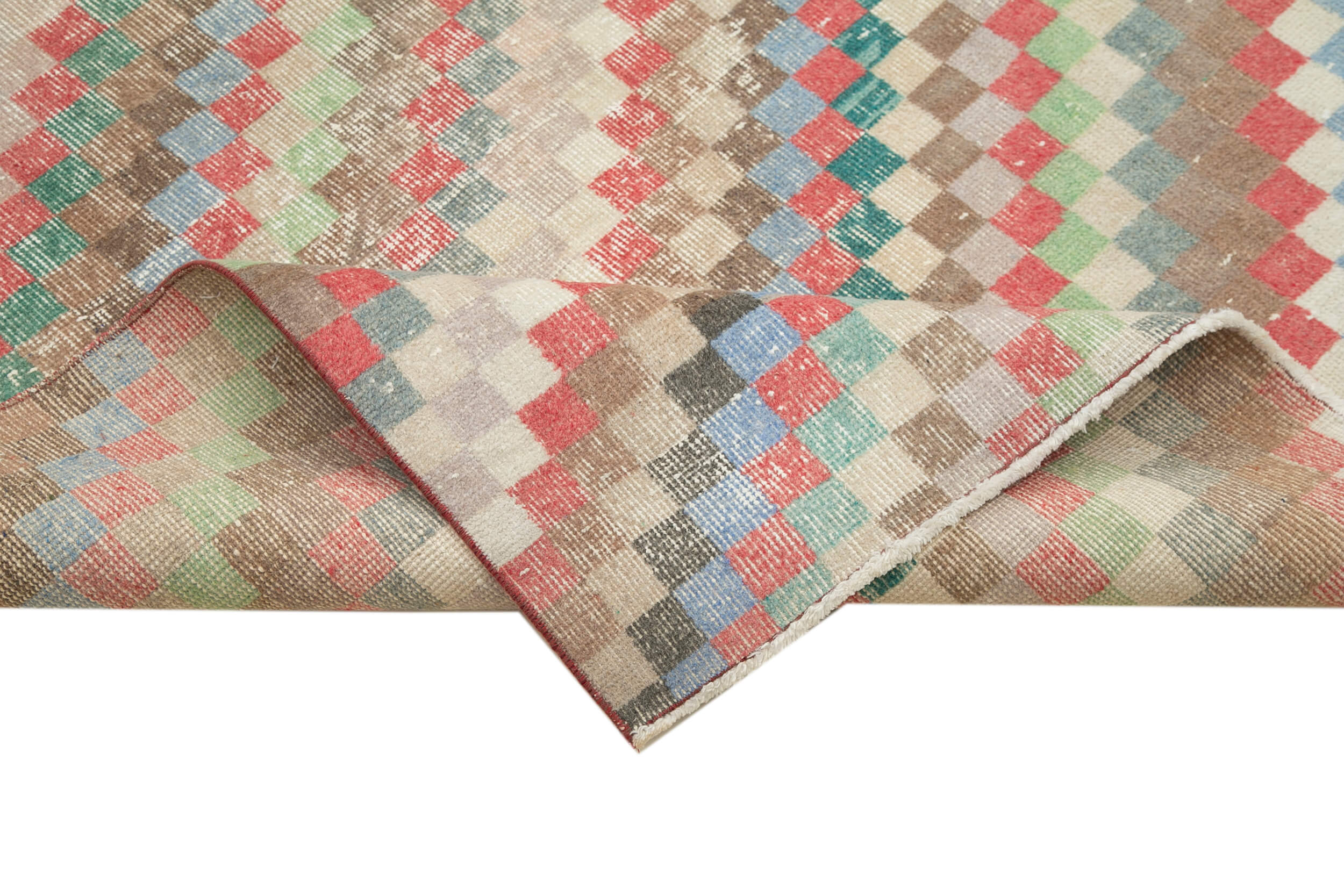 5x9 Multicolor Bohemian Rug  - 21804