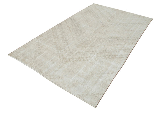 5x9 Beige Bohemian Rug  - 21805