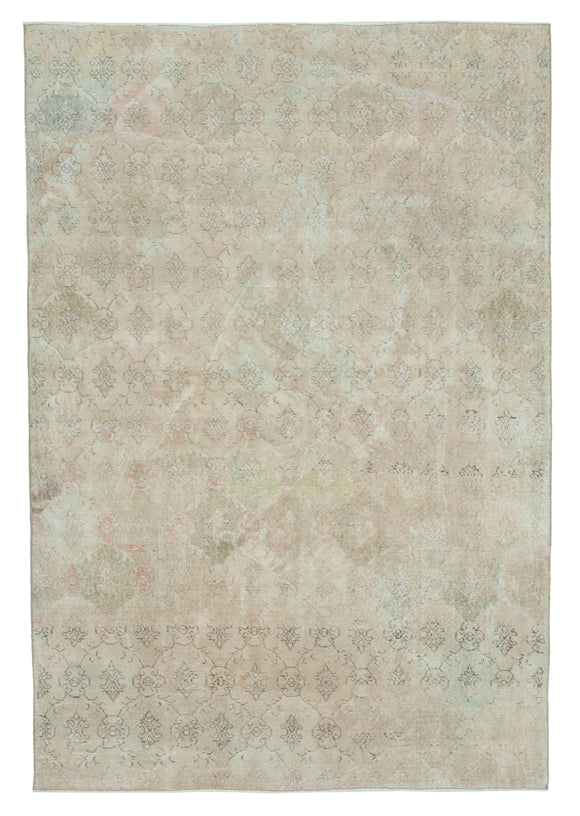 6x8 Beige Bohemian Rug  - 21807