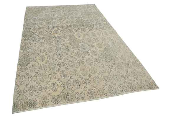 5x9 Beige Bohemian Rug  - 21811