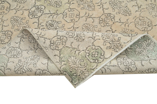 5x9 Beige Bohemian Rug  - 21811