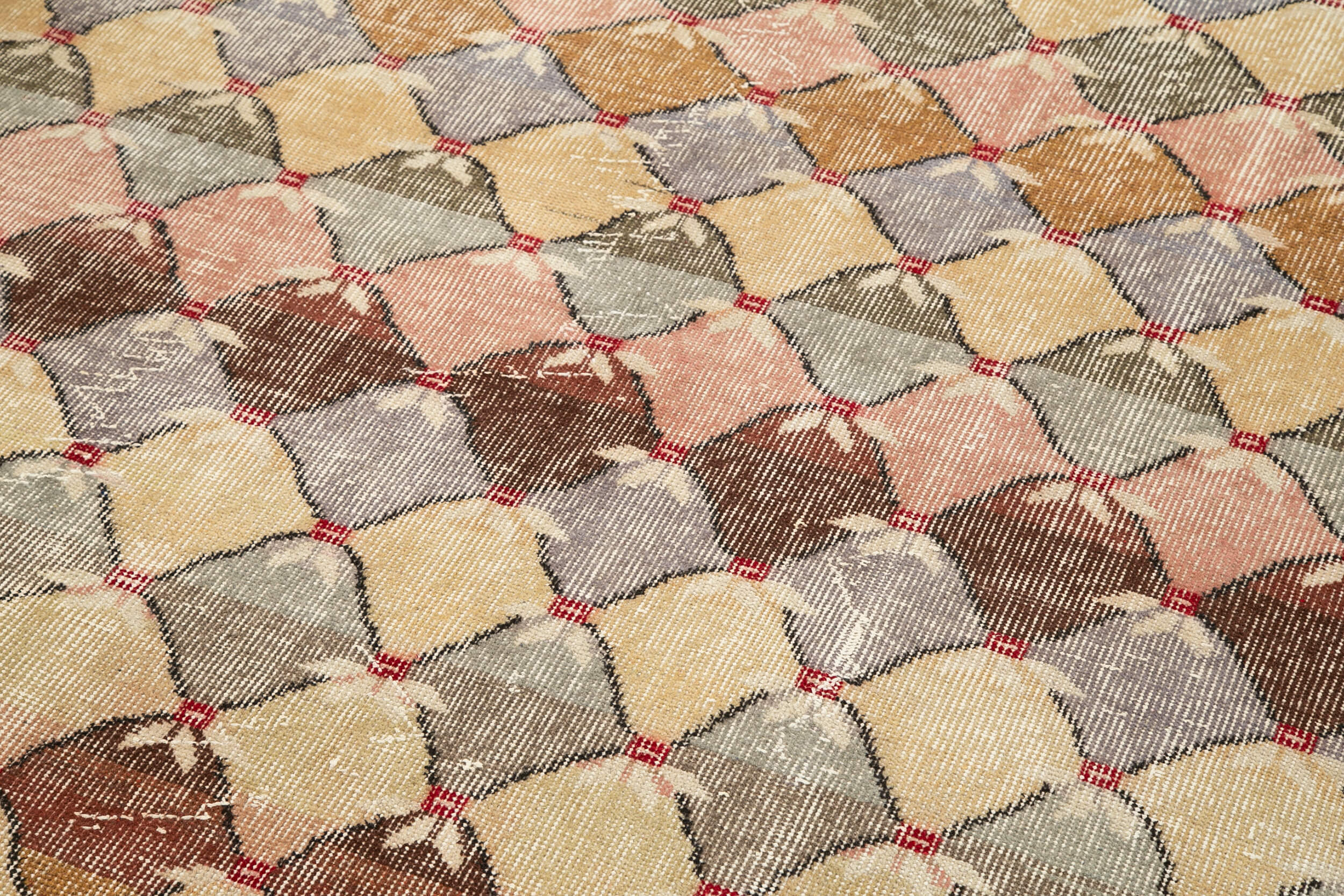 5x8 Multicolor Bohemian Rug  - 21818