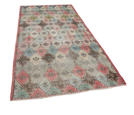 4x9 Multicolor Bohemian Rug  - 21820