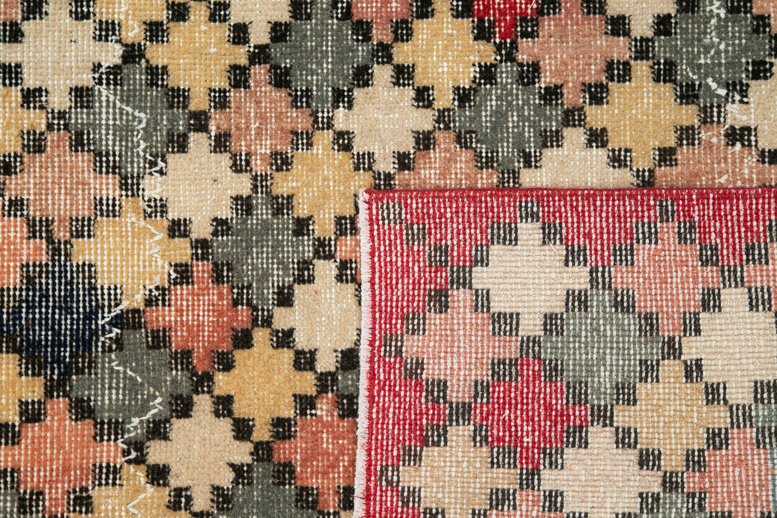 5x10 Multicolor Bohemian Rug  - 21851