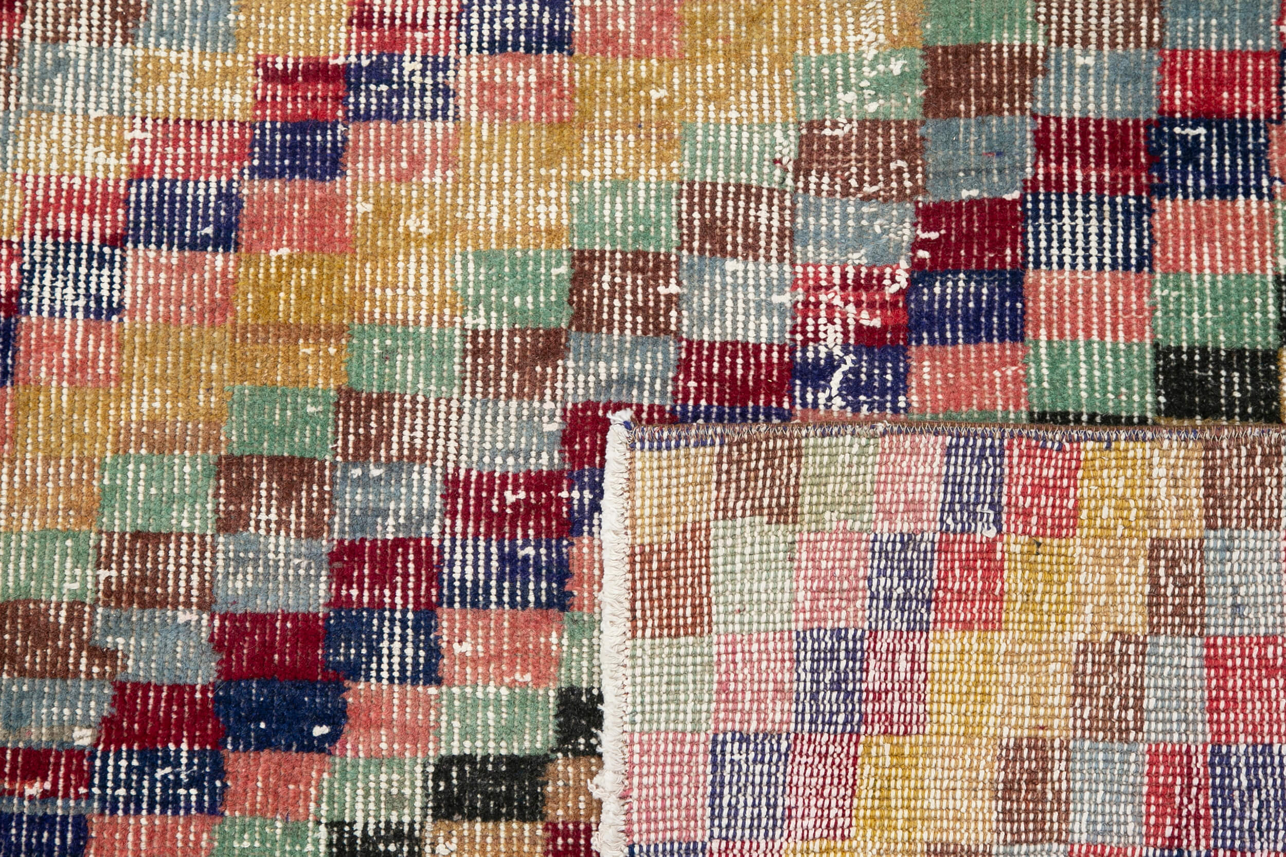 5x9 Red Bohemian Rug  - 21854