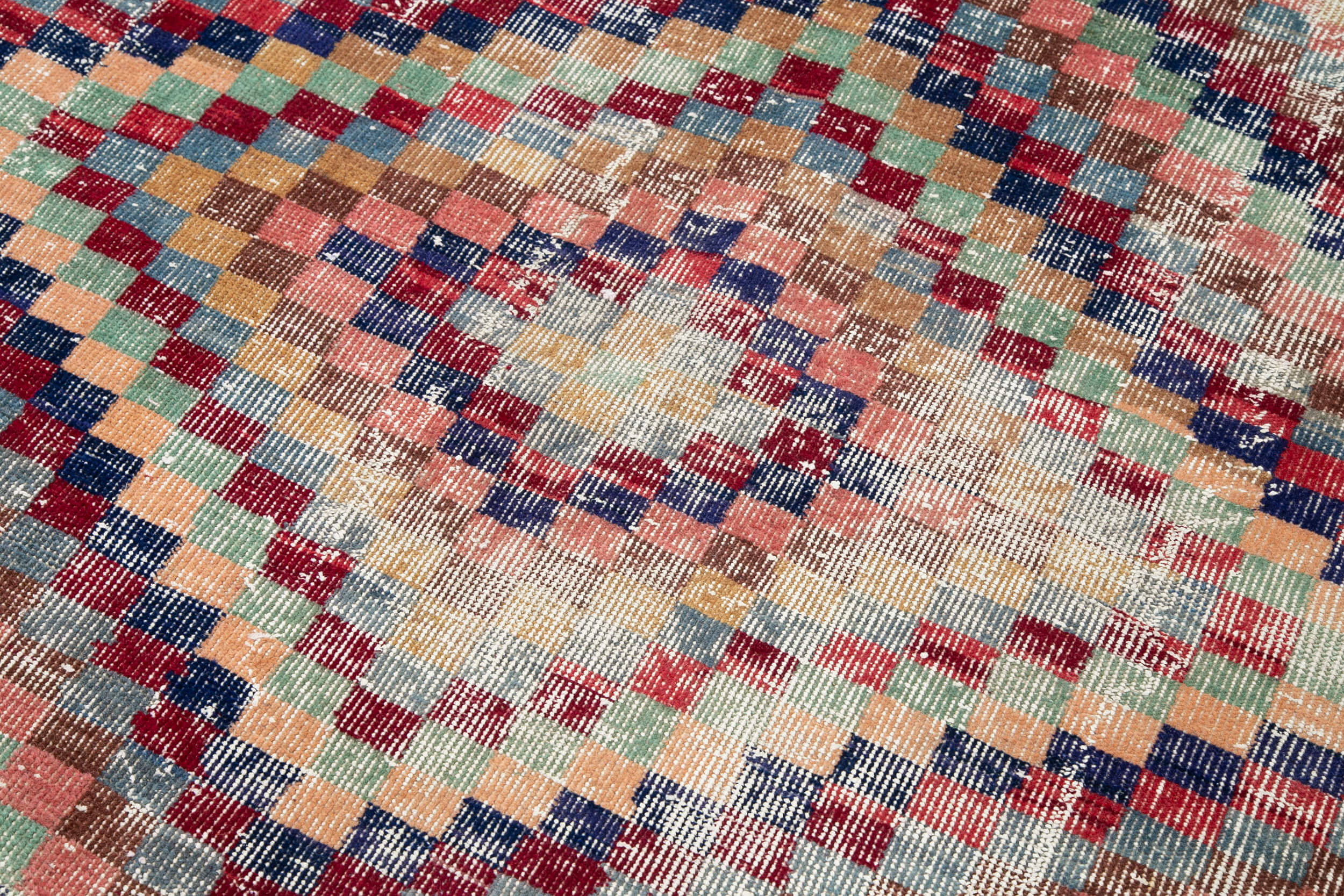 5x9 Red Bohemian Rug  - 21854