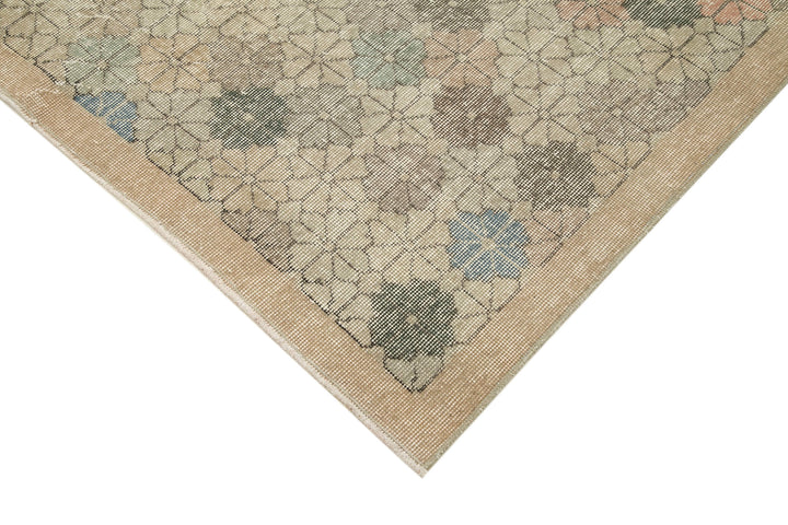 5x9 Beige Bohemian Rug  - 21867