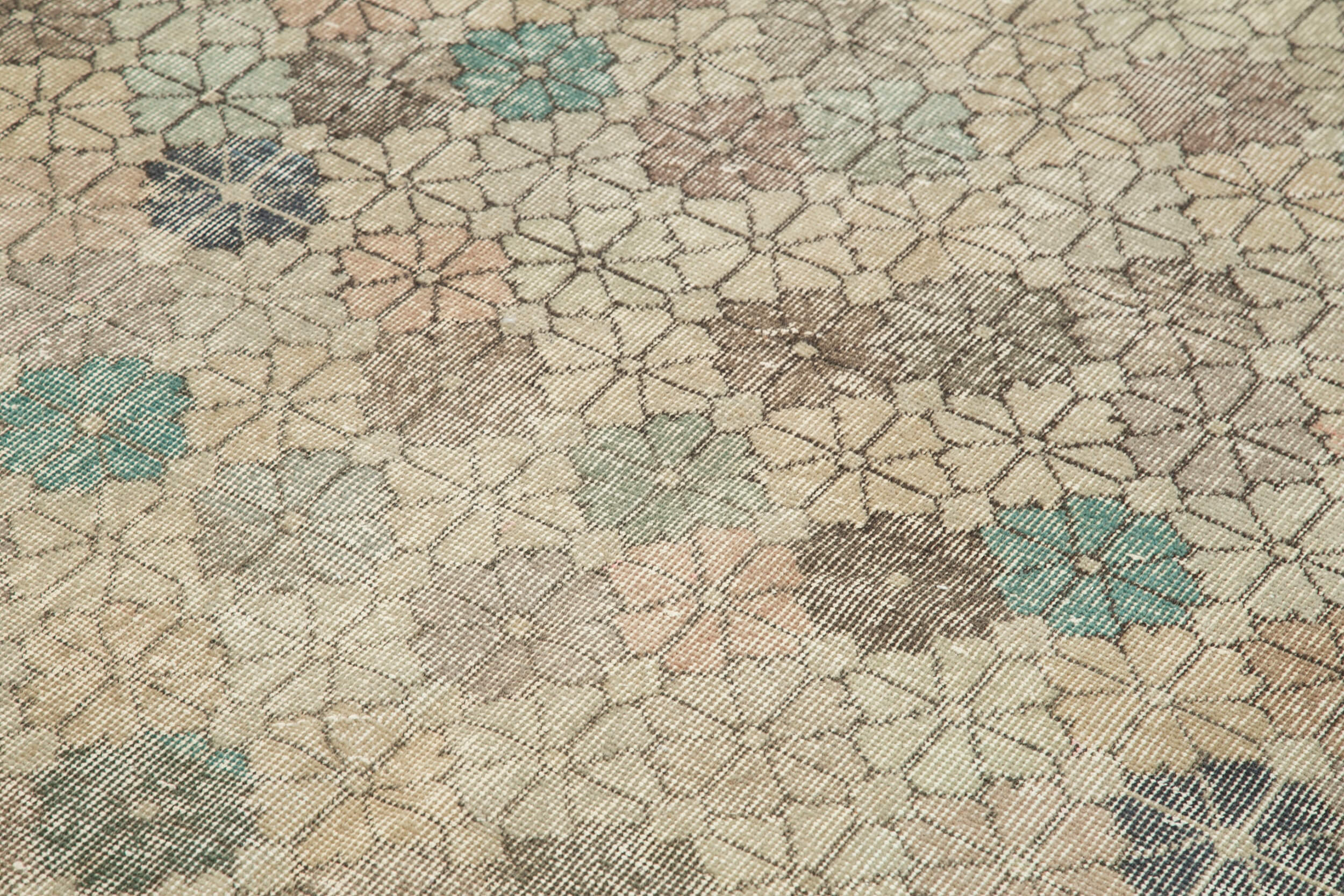 5x9 Beige Bohemian Rug  - 21867