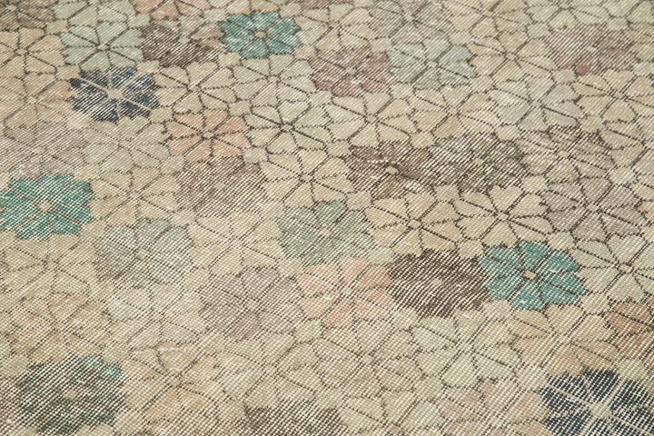 5x9 Beige Bohemian Rug  - 21867