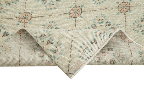 5x8 Beige Bohemian Rug  - 21868