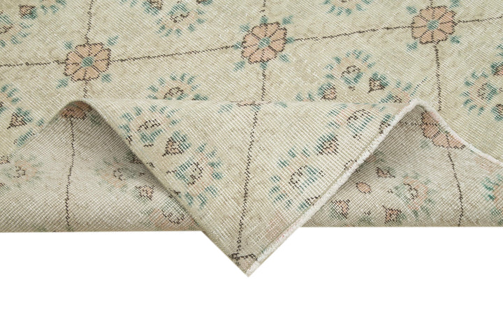 5x8 Beige Bohemian Rug  - 21868