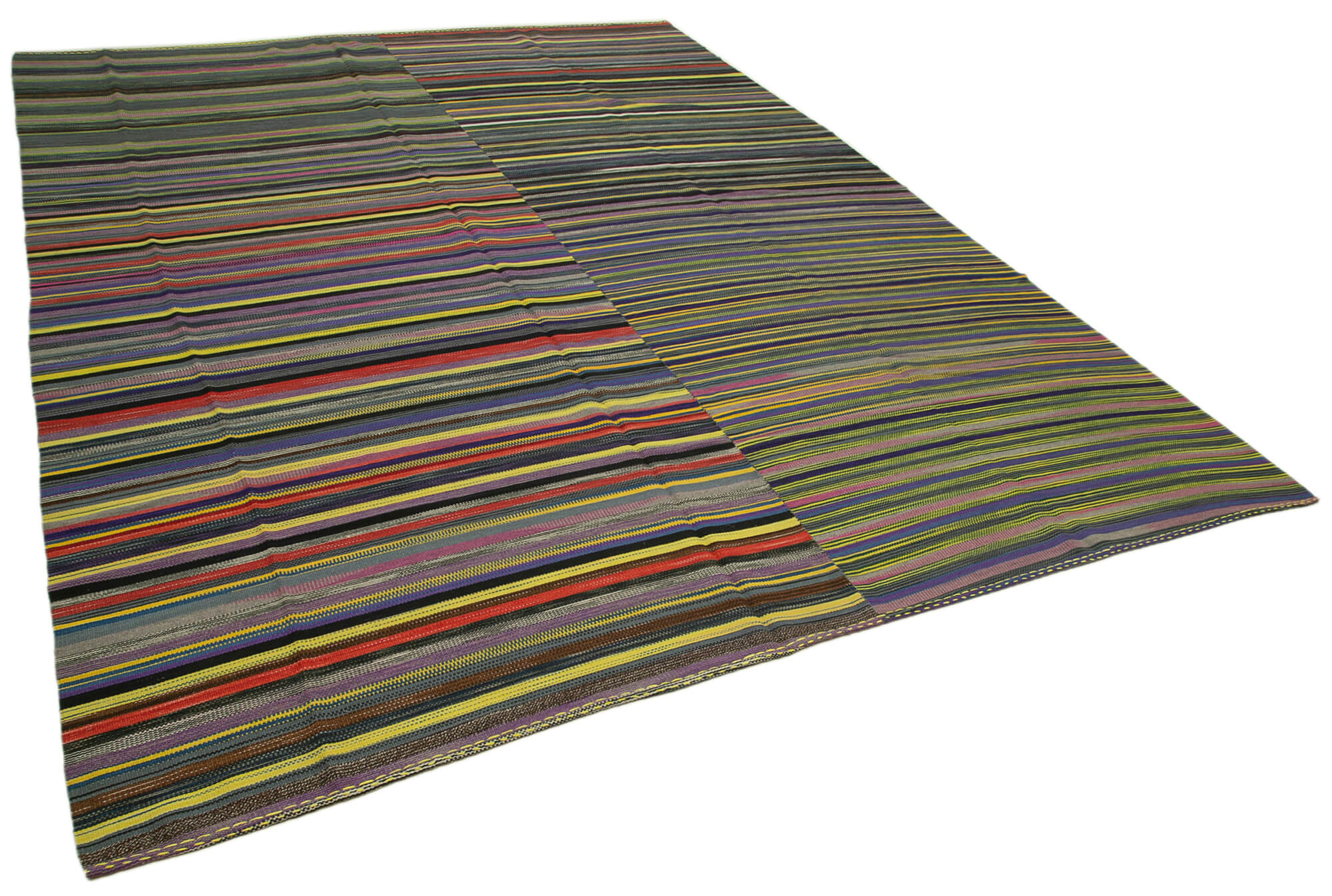 12x16 Multicolor Contemporary Kilim Rug - 21900