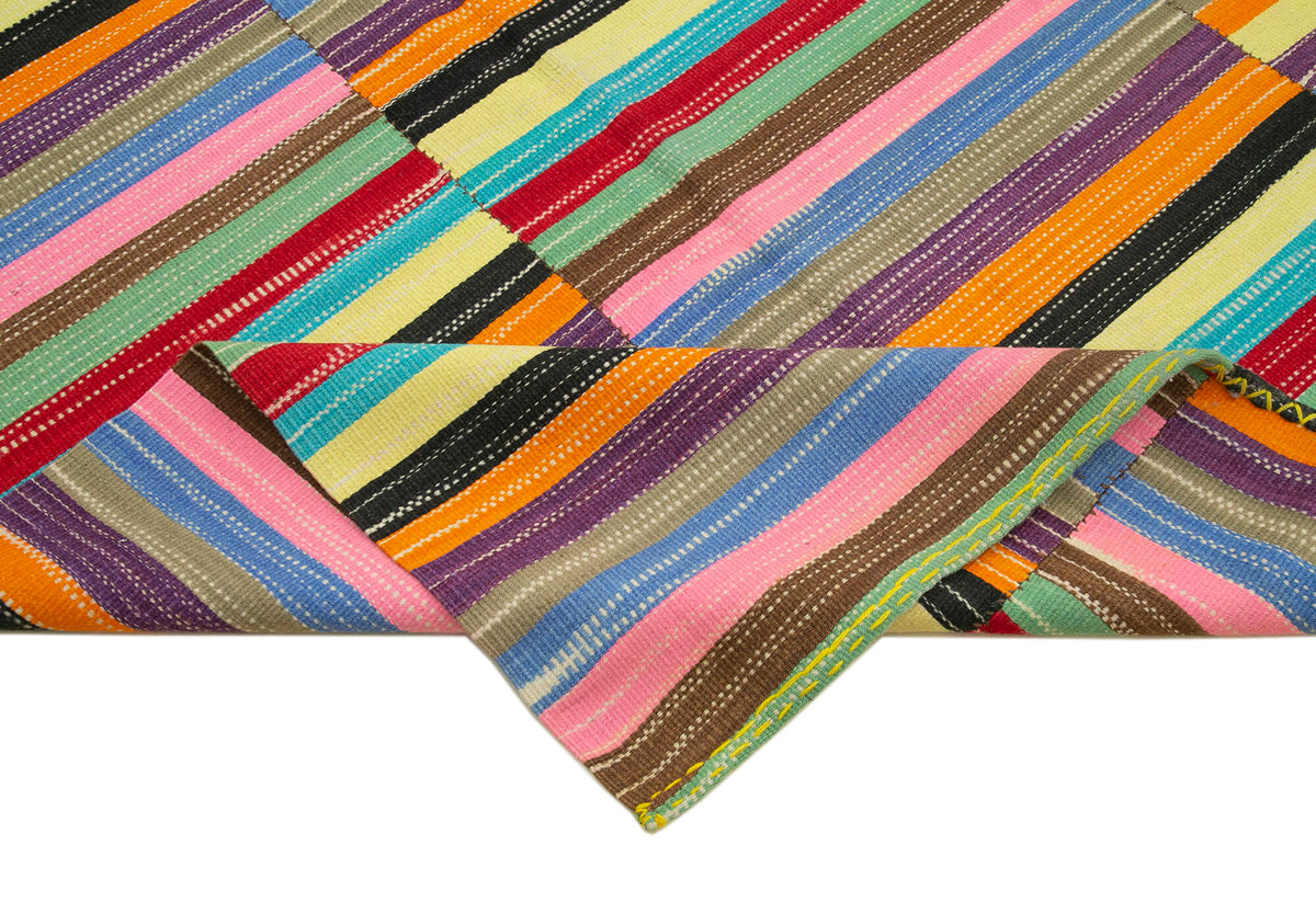 9x14 Multicolor Contemporary Kilim Rug - 21907