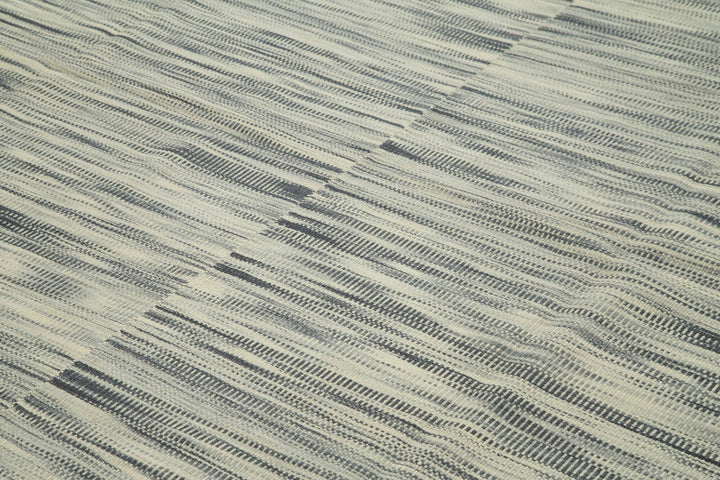 10x13 Grey Contemporary Kilim Rug - 21915