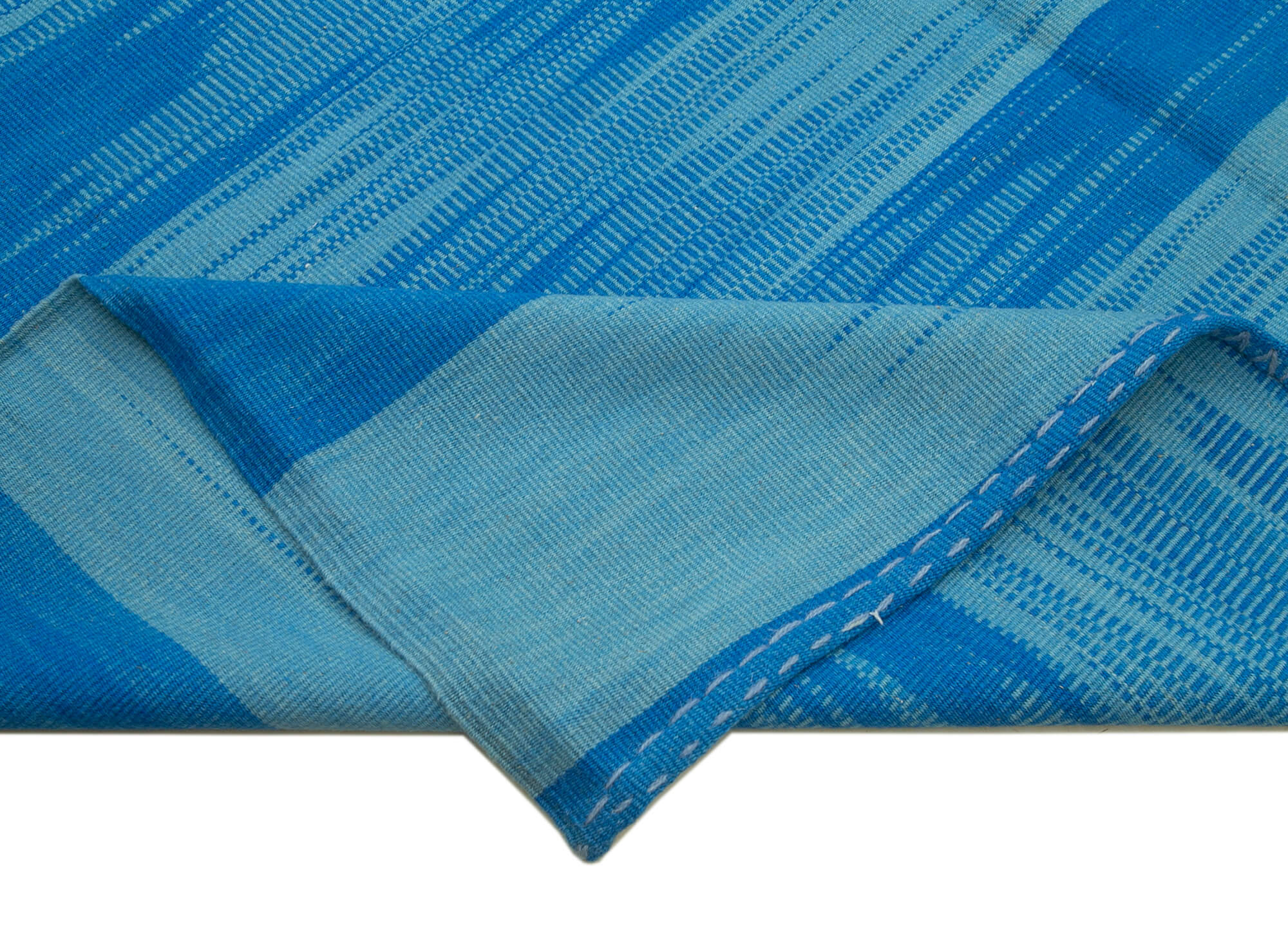 10x13 Blue Contemporary Kilim Rug - 21916