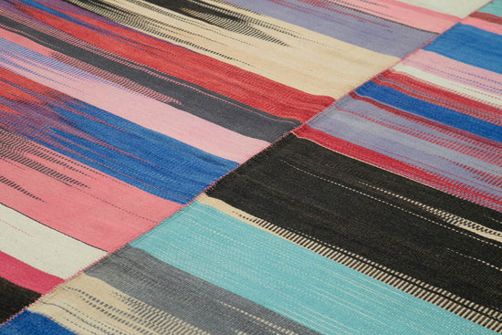 10x12 Multicolor Contemporary Kilim Rug - 21926