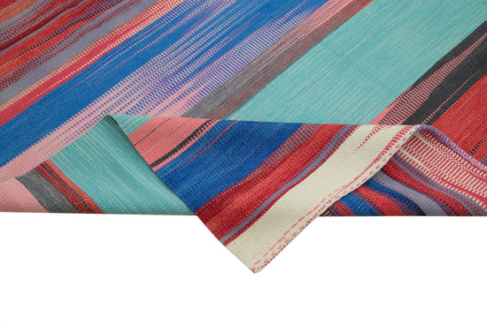 10x12 Multicolor Contemporary Kilim Rug - 21926