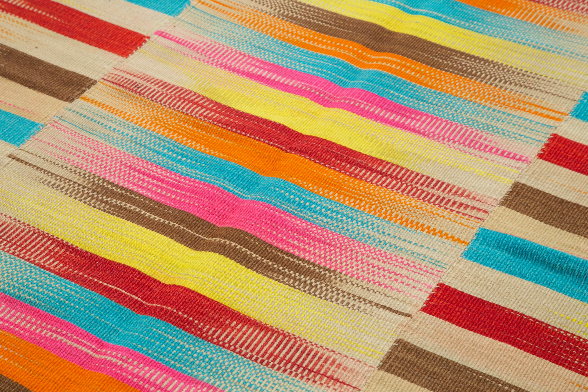 6x12 Multicolor Contemporary Kilim Rug - 21930