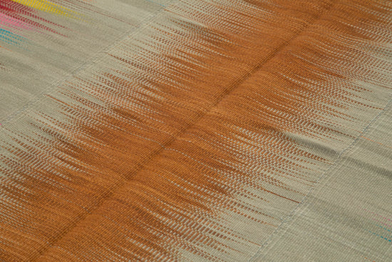 7x10 Multicolor Contemporary Kilim Rug - 21944