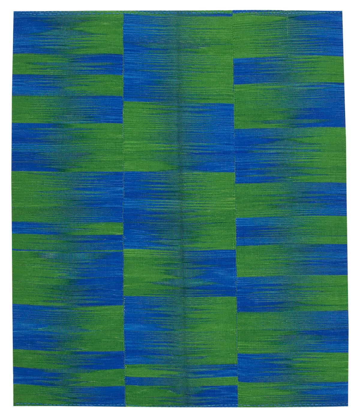 7x8 Blue Contemporary Kilim Rug - 21949