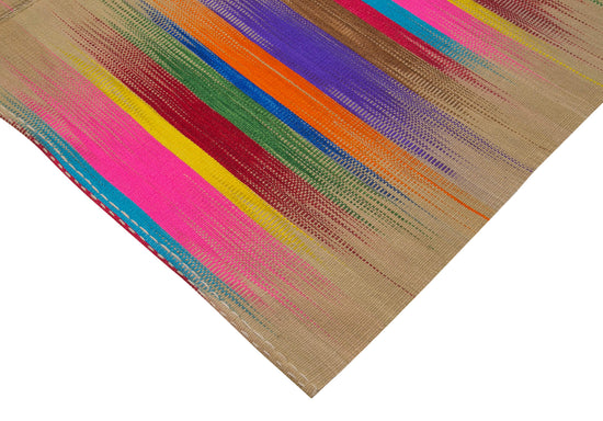 7x9 Multicolor Contemporary Kilim Rug - 21950
