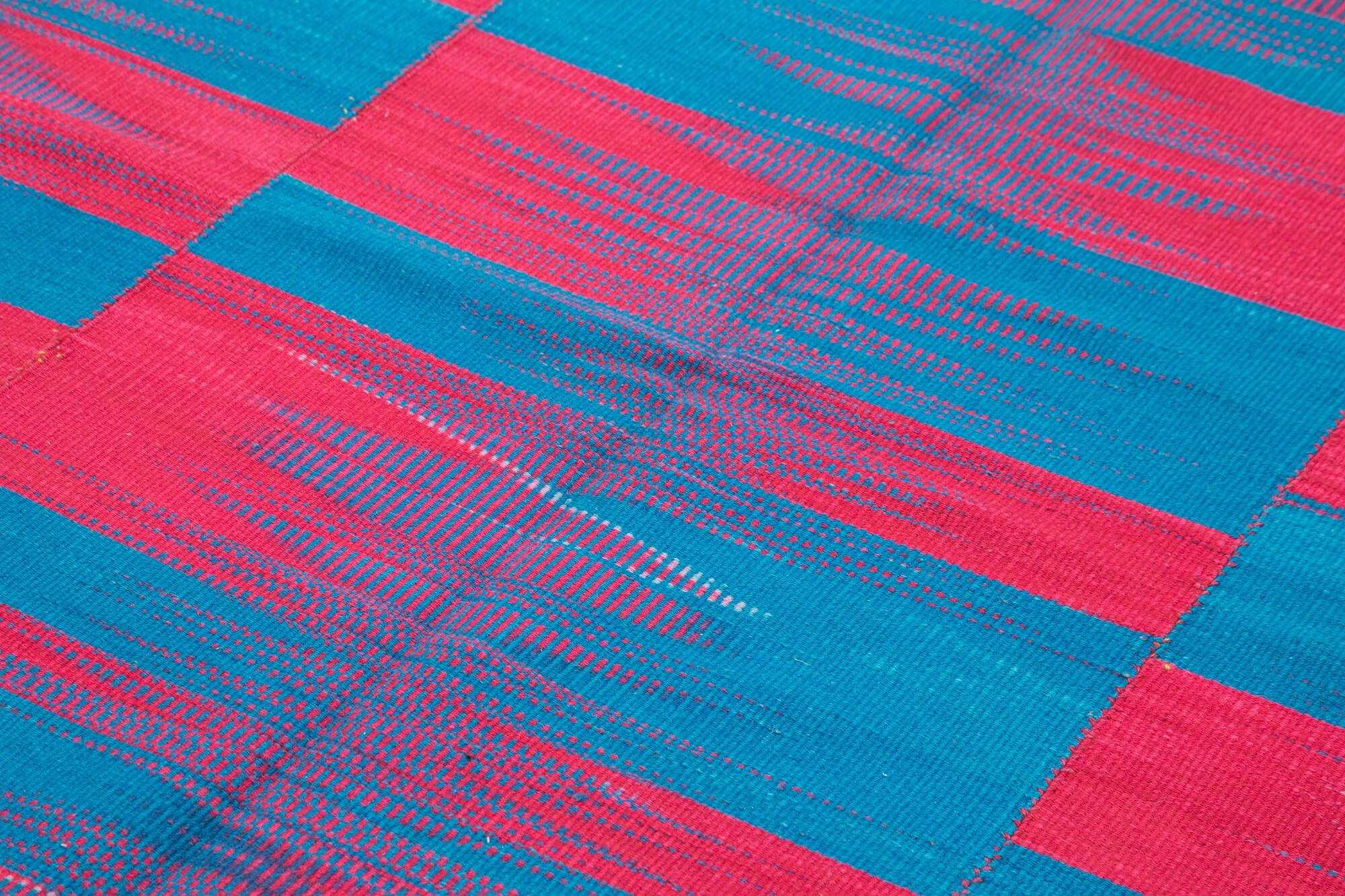 7x9 Multicolor Contemporary Kilim Rug - 21951