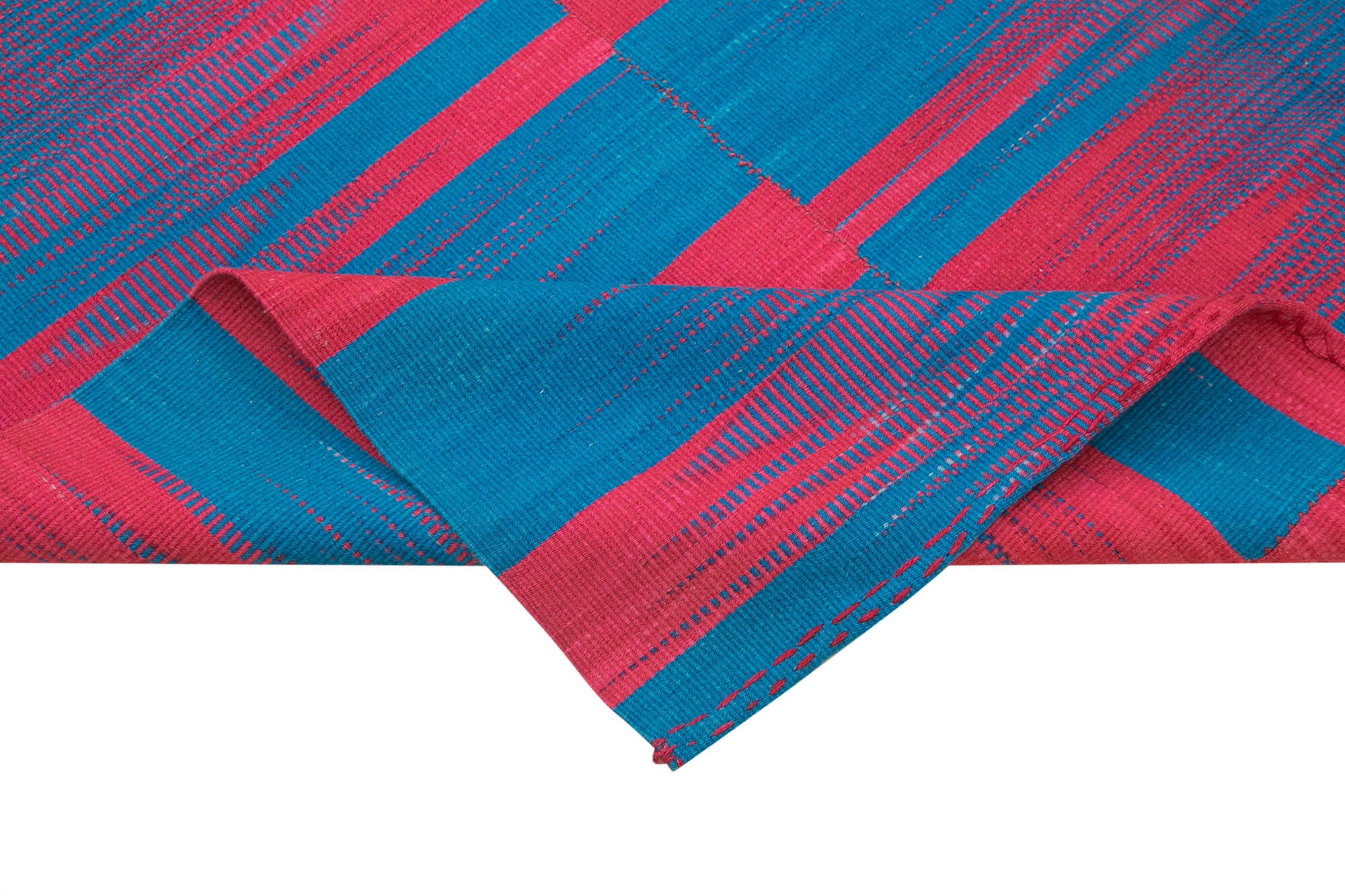 7x9 Multicolor Contemporary Kilim Rug - 21951