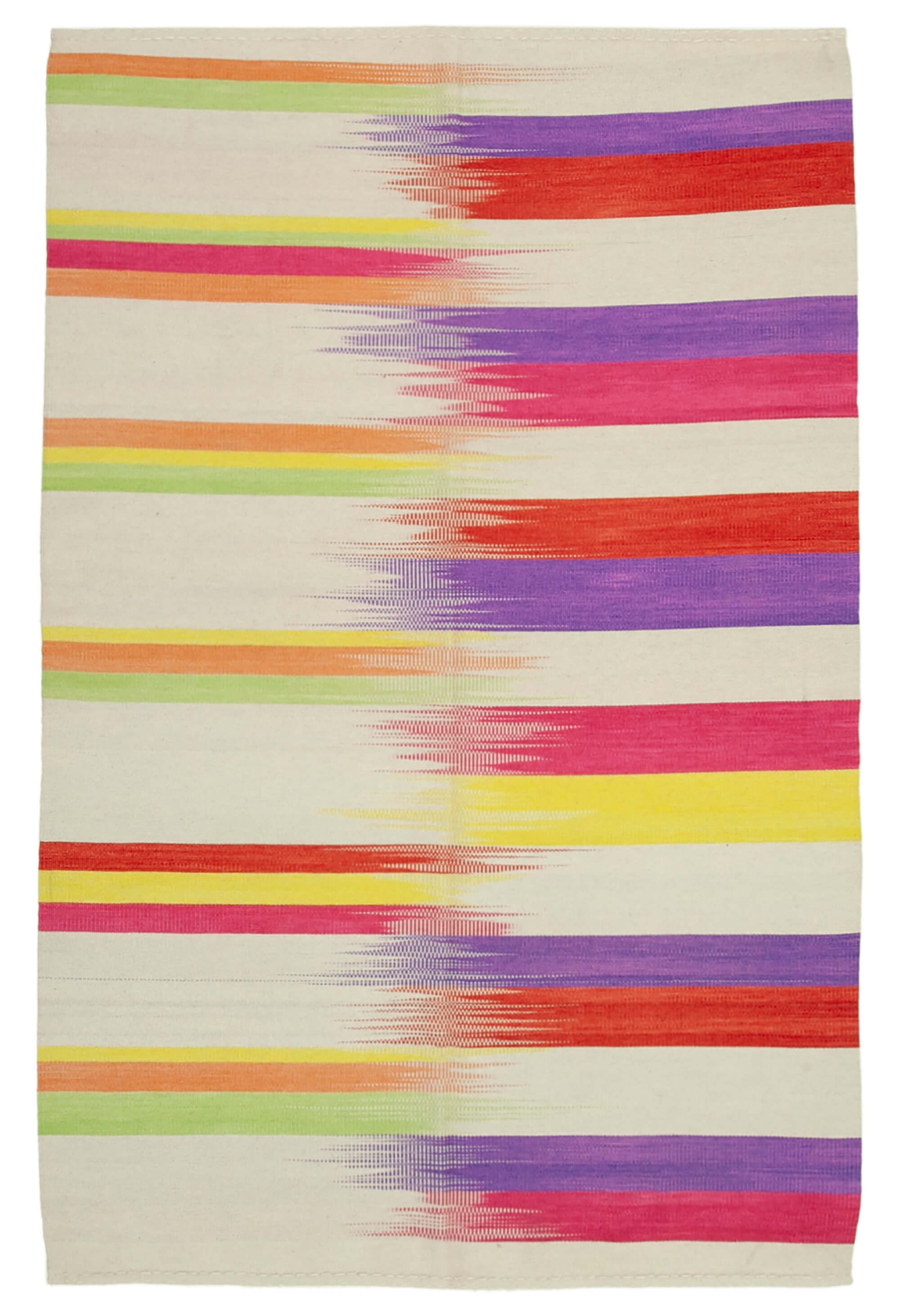 6x9 Multicolor Contemporary Kilim Rug - 21959
