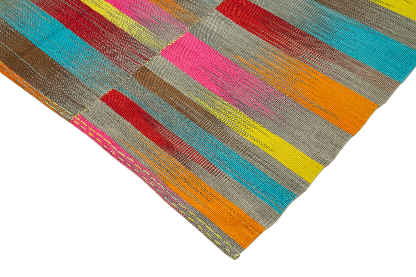 6x10 Multicolor Contemporary Kilim Rug - 21962