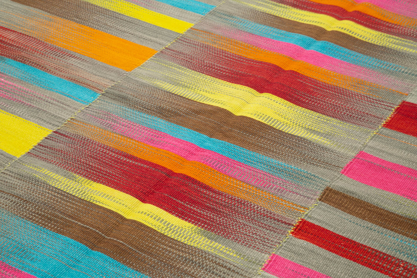 6x10 Multicolor Contemporary Kilim Rug - 21962