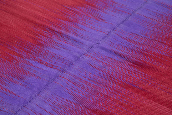 7x9 Purple Contemporary Kilim Rug - 21973