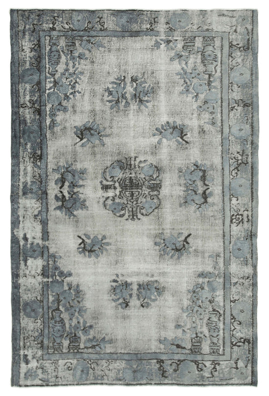 6x9 Grey Over Dyed Rug - 21998