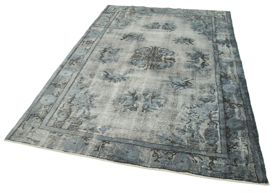 6x9 Grey Over Dyed Rug - 21998