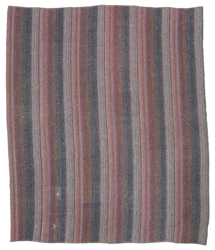 8x9 Multicolor Anatolian Kilim Rug - 22024