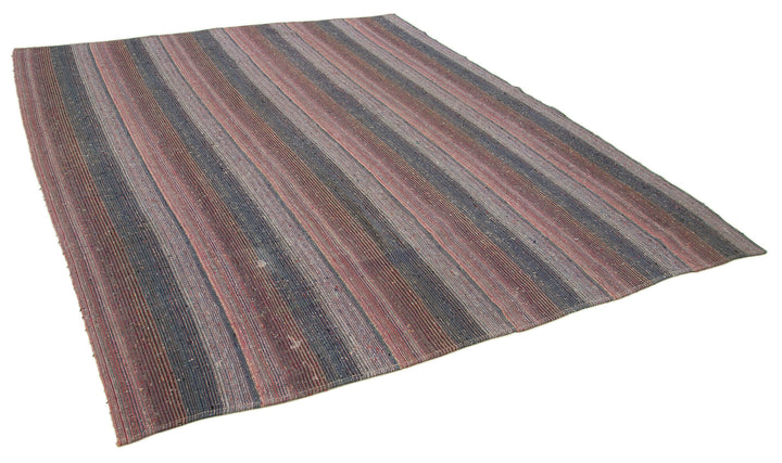 8x9 Multicolor Anatolian Kilim Rug - 22024