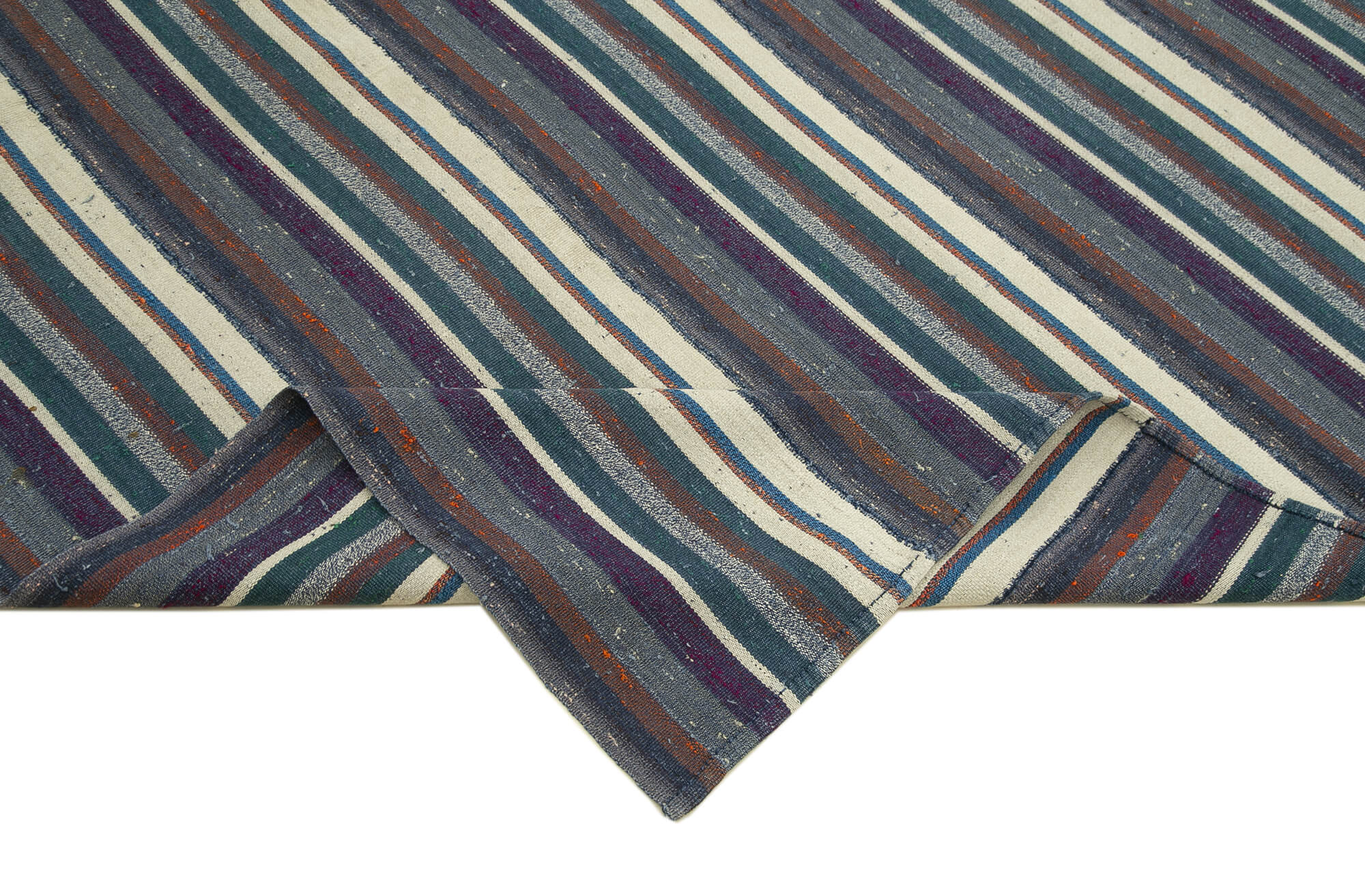 6x9 Purple Anatolian Kilim Rug - 22025