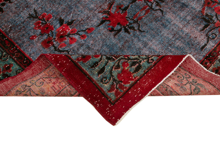 6x10 Red Over Dyed Rug - 22104